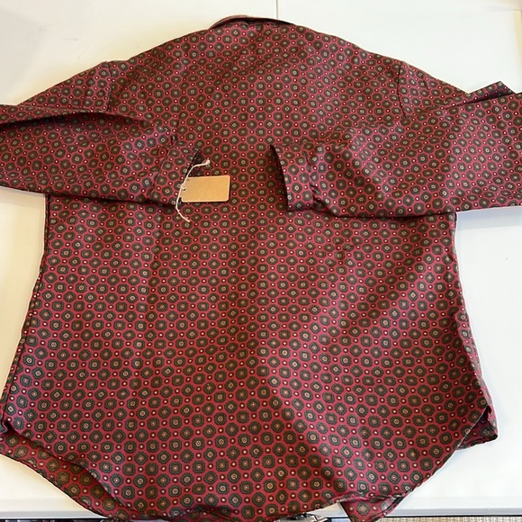 Tucci - 15/16, cotton button down, patterned shirt - Picture 2 of 6
